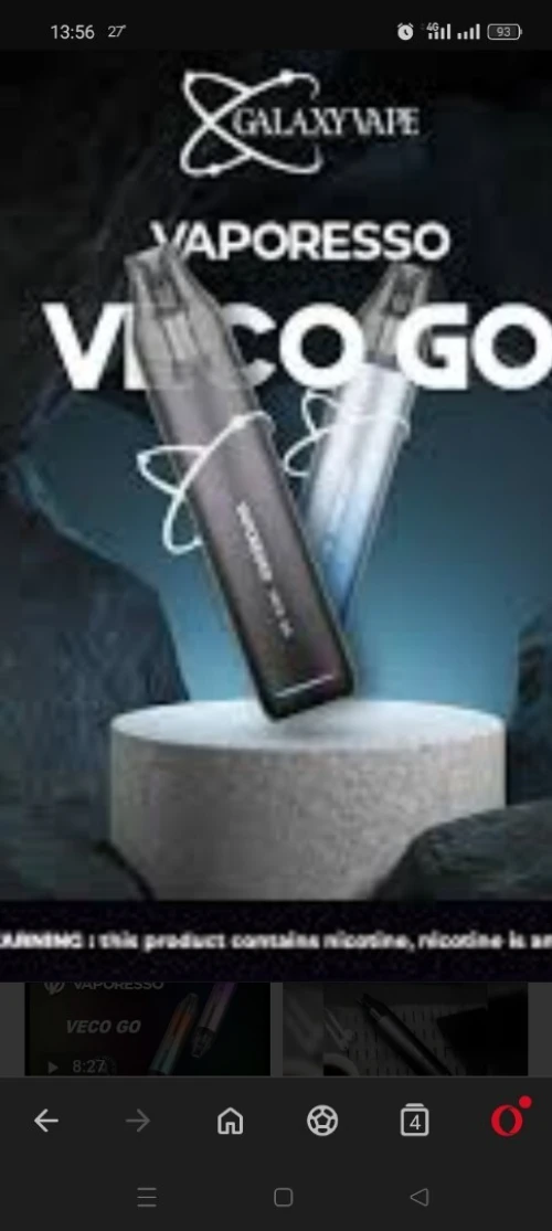 Cigarette électronique vaporesso Veco GO 