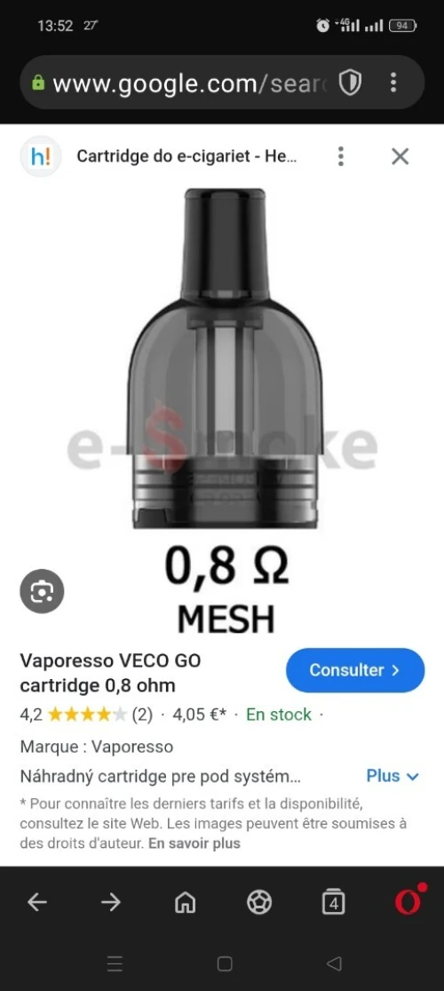 Cigarette électronique vaporesso Veco GO 