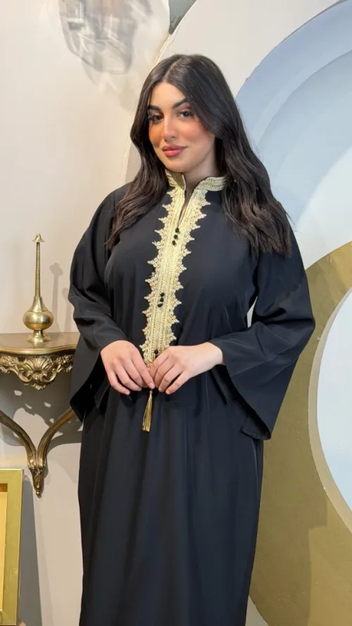عباية العيد قماش كريپ ملكي - جودة عالية وتوصيل مجاني