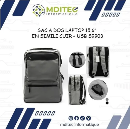 SAC A DOS LAPTOP 14'' 15.6'' 17''