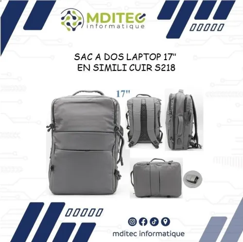 SAC A DOS LAPTOP 14'' 15.6'' 17''