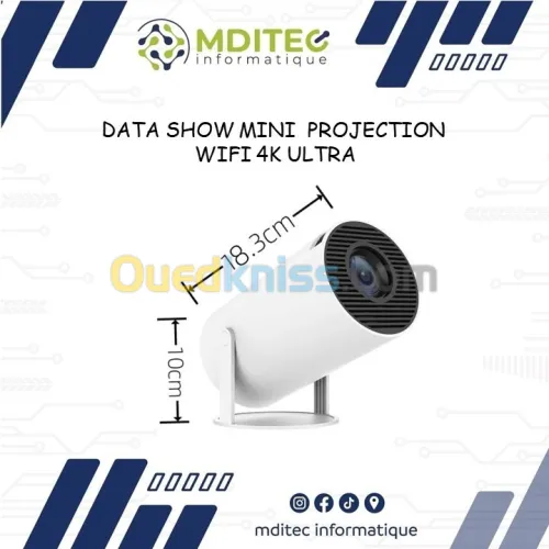 DATA SHOW MINI  PROJECTION WIFI AINDROID 4K ULTRA