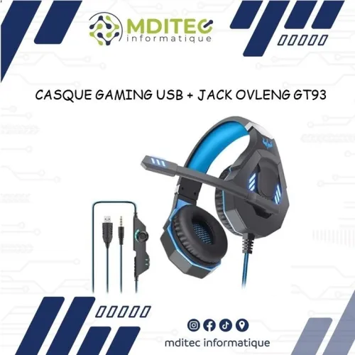CASQUE GAMING OVLENG KOMC NIA HOCO XO BEEXCELLENT JBL NIA AIRPOD RGB