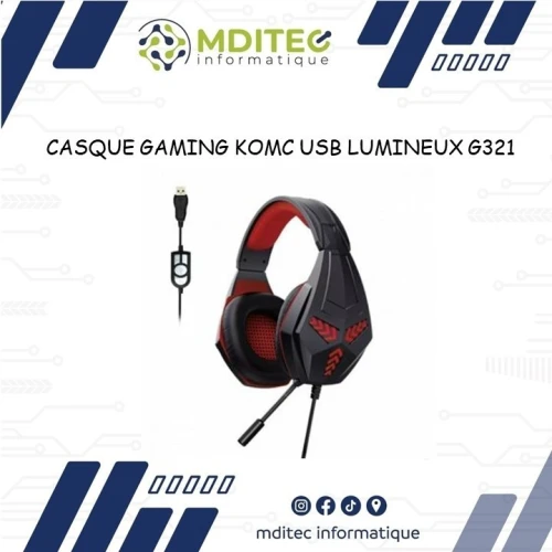 CASQUE GAMING OVLENG KOMC NIA HOCO XO BEEXCELLENT JBL NIA AIRPOD RGB