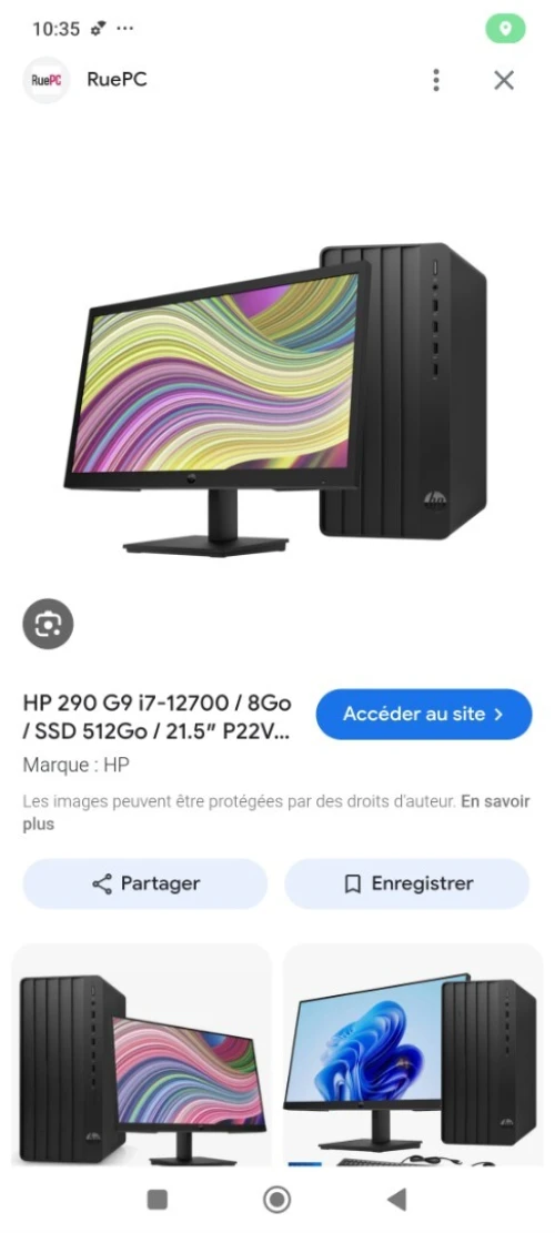 Hp i7 12eme 12700