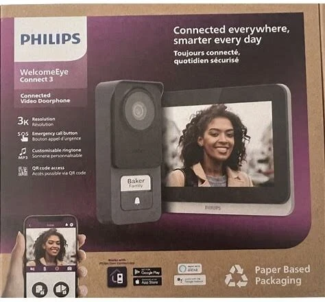 Visiophone Philips Welcome Eye Connect 3,