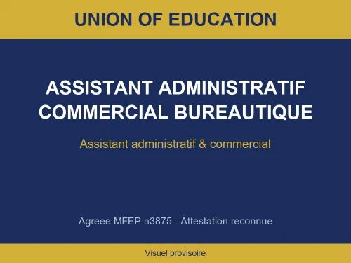 Formation Assistant Admin & Commercial + Bureautique | تكوين Excel Word - Alger