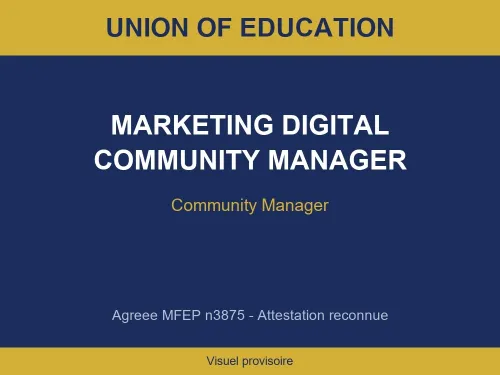 Formation Marketing Digital | Community Manager - Meta Ads - MFEP Alger