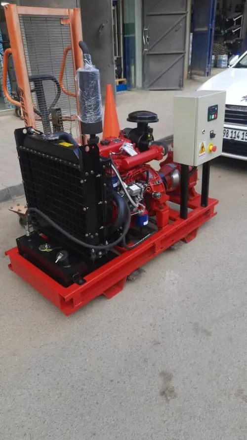 moto pompe incendie diesel