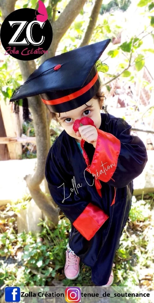 Tenue de soutenance enfants/ طقم تخرج السنة الخامسة 