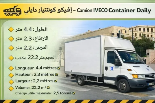 نقل البضائع والترحيل transport et demenagement