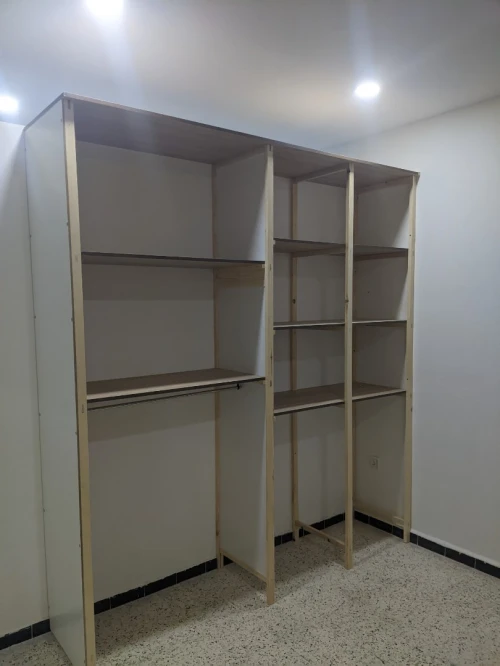 Étagère rangement sur mesure 