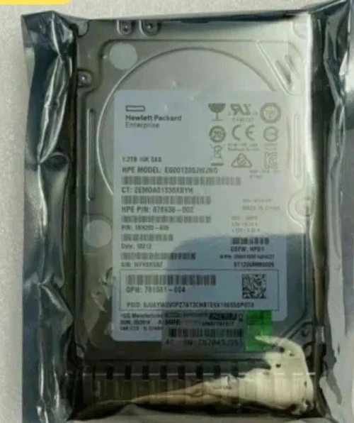 Disque dur pour serveur HPE 1.2TB 10K SAS 2.5"