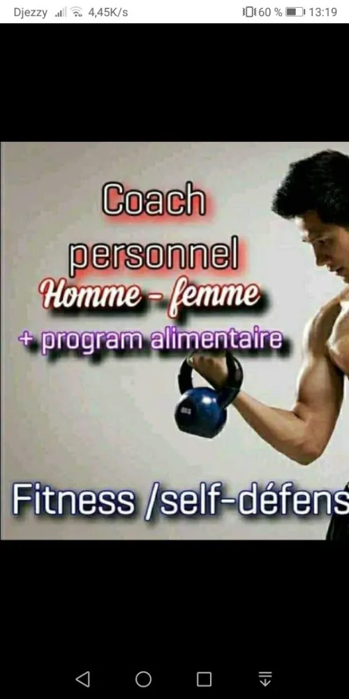Coach sportif Et preparateur Physique 