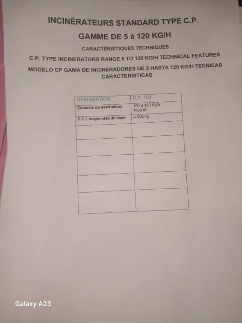 Incinérateur 