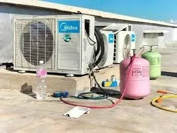 Chargement gaz climatiseur