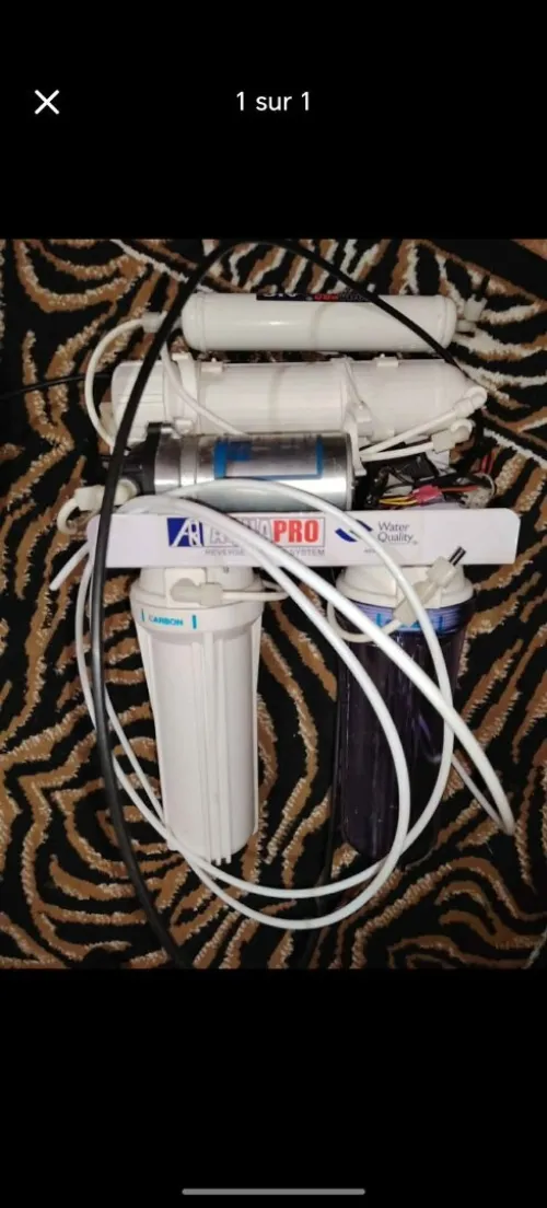 un système de filtration d'eau par osmose inverse Aquapro
