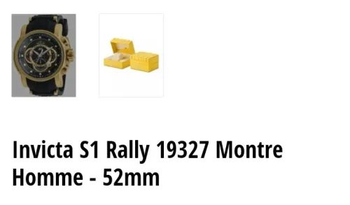Grosse montre tendance 