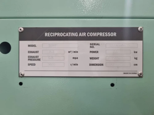 Compresseur d'Air à Vis 20HP (15kW) Inverter INOVANCE - Économie d'Énergie