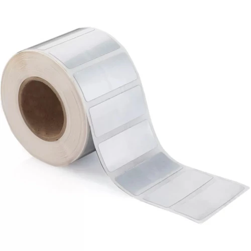 Rouleau d'étiquettes / destructible / indétachable / spec. inventaire / étiquettes protection