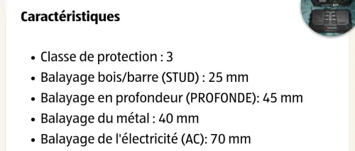 Détecteur Multifonction Ferrex Germany