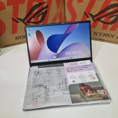 LENOVO EDIAPAD SLIM 3 14 2025 RYZEN 5-7520U 16GB DDR5 512GB SSD 14 pouce full hd empreinte digitale