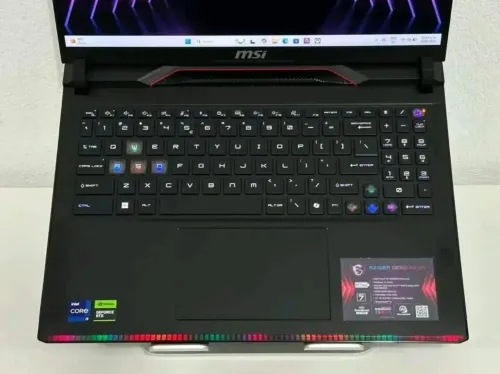 MSI RAIDER GE78 17HX/I9-13950HX/RAM 64GO DDR5/2TB SSD/RTX 4080 12GB /17 POUCE 2.5K 240HZ