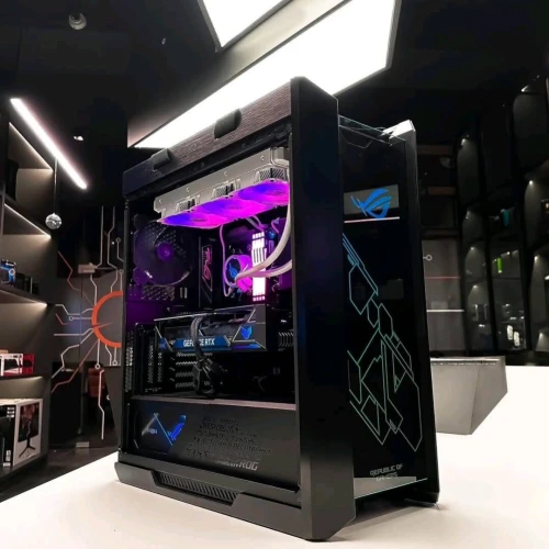 PC Gamer AMD 9 7900X3D/ASUS TUF-RTX 4080S 16 OC/128GB DDR5/1TB SSD NVME/AOC 34 POUCE 4K 