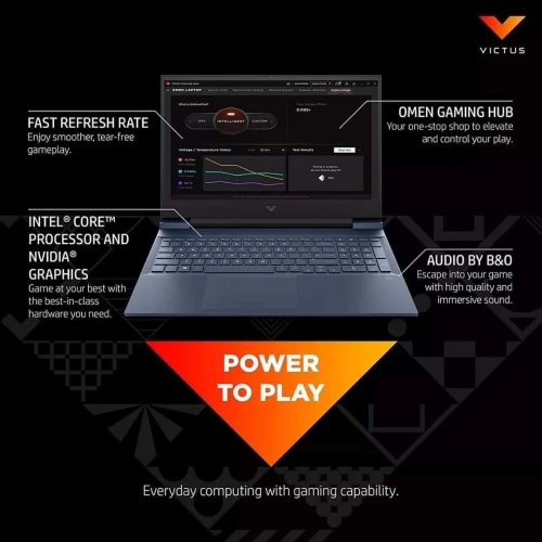 HP VICTUS 2024/ CORE I7 -14650HX/16GB DDR 5 5600 MHZ /1024GB ssd/ RTX 4060 /16.1 POUCE FHD   144HZ 