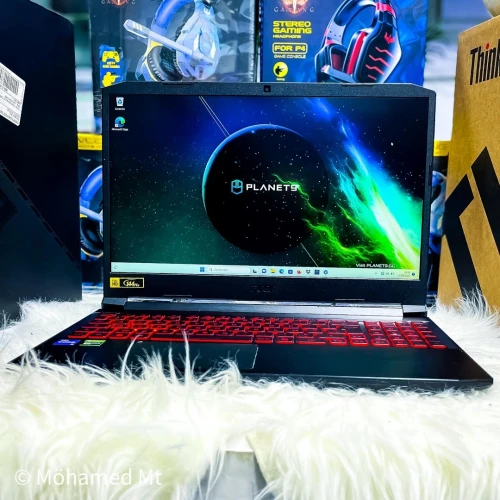 ACER NITRO 5 /intel I5 -11400H  4.7ghz/ram 08  gb/disk 256gb ssd/GTX 1650 4GB/ecran 15.6 pouce