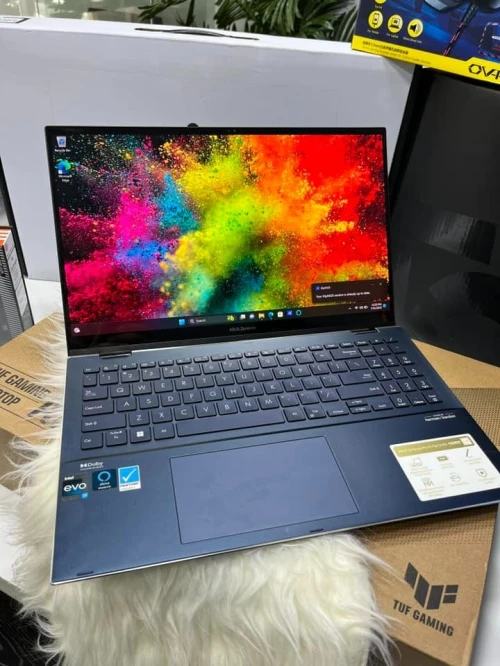 ASUS ZENBOOK PRO 15 FLIP OLED  2.8K X360/i7-12700H 5GHZ/RAM 16GB DDR5/1TB SSD/15.6  X360 TACTILE