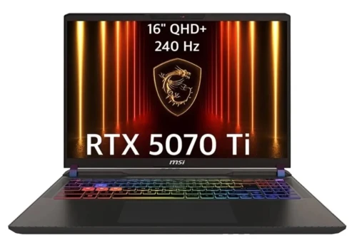 MSI VECTOR 16 HX AI  2025/ULTRA 2-255HX 5.2GHZ/RAM 32GB/1TB SSD/NVIDIA RTX 5070 TI 12GB/ECRAN 16 