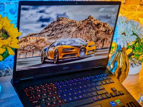 HP OMEN GAMING 17 2023 RYZEN5-8845HS 5GHz 16GB DDR5 512 SSD RTX 4060 17.3 pouce IPS FHD+ 