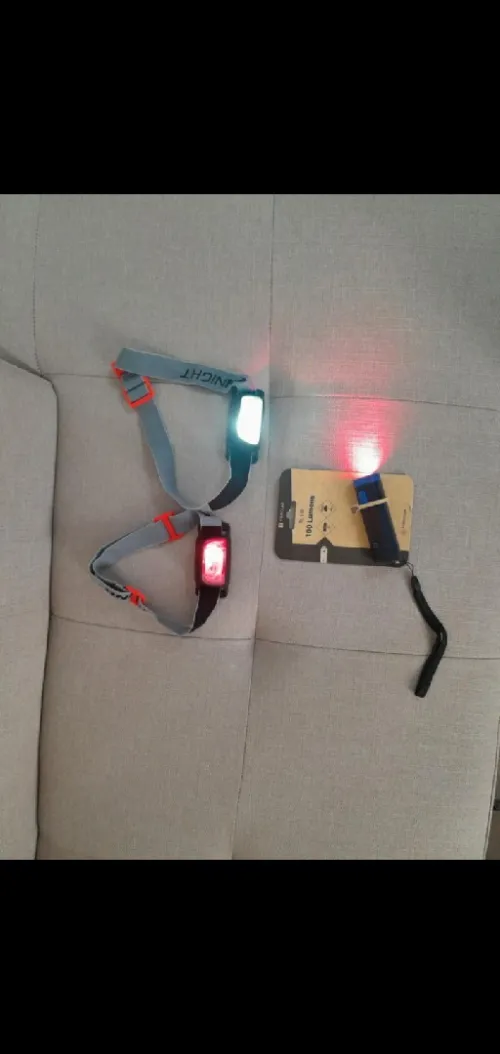 Lampe frontale et torche original decathlon forcalaz 