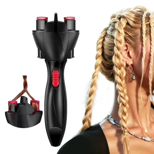 Appareil à tresser les cheveux automatique torsion rapide