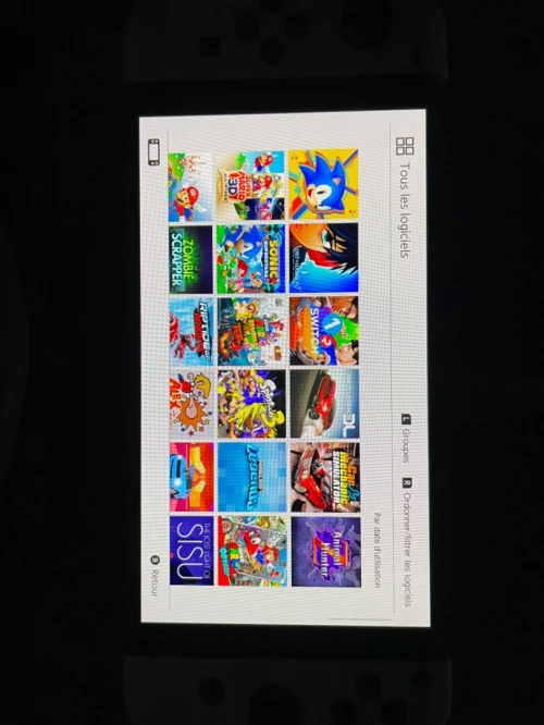 Nintedno Switch Oled Flashée