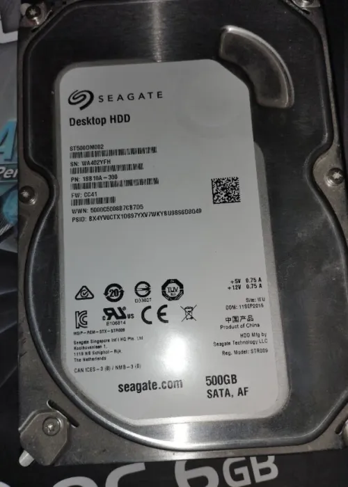 Carte graphique RTX 3050 6GB + RAM DDR3 4GB + HDD 500GB