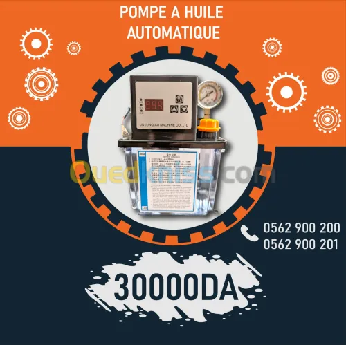 Pompe a l'huile CNC 