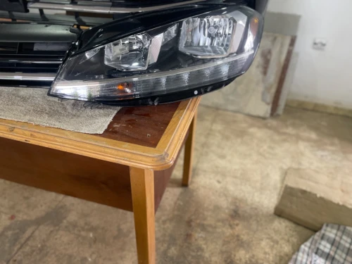 Par choc 2 phares calandre Volkswagen golf 7