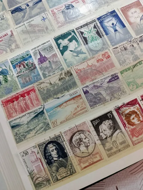 Album de timbres 