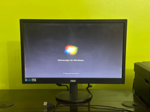 pc de bureau aoc avec unité centrale samsung 