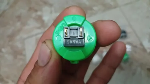 13 Bouttons Sanwa 30mm Obsf Originale Japon
