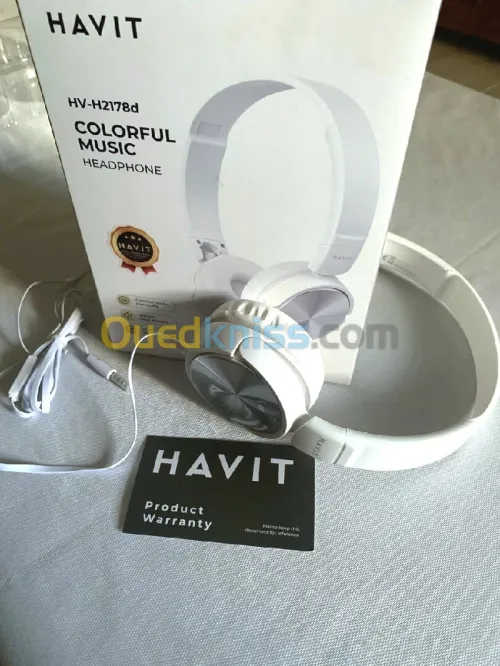 Casque Havit Son Hi-Fi stéréo