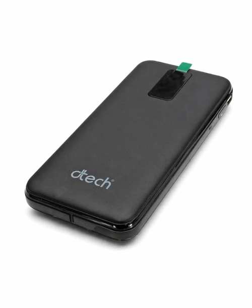 Power Bank Dtech DP10H 10000 mah USB/USB TYPE C / Lightening Fast Charge