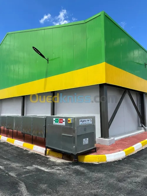 Caisson ( moteur ) de ventilation خاص بموستودعات تخزين الحبوب 