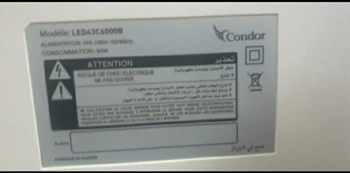 Télévision smart afficheur cassés