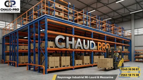 Rayonnage Industriel Mi-Lourd & Mezzanine