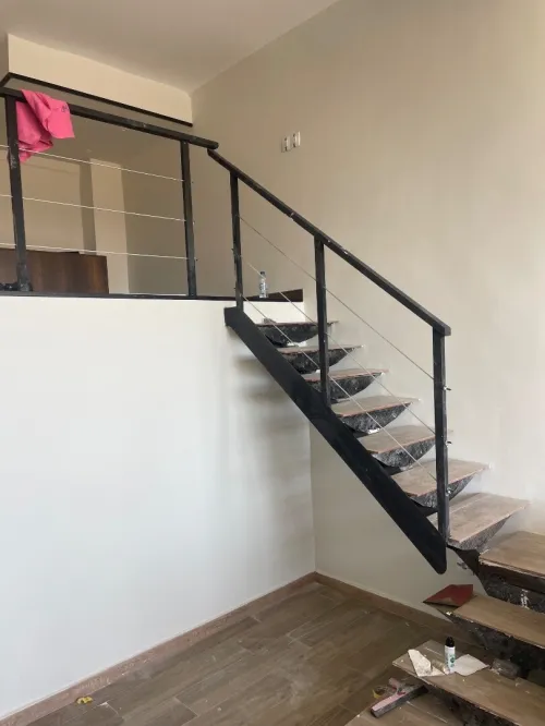 Escalier métallique