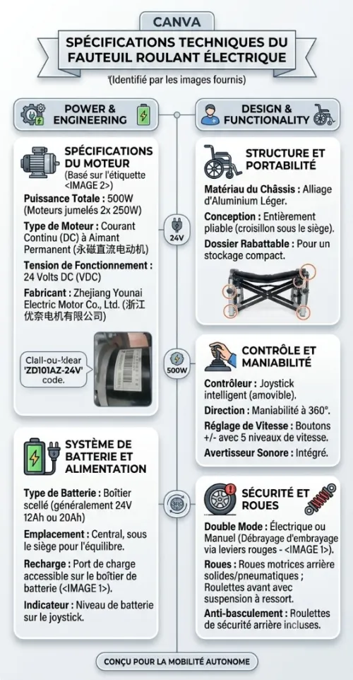 Fauteuil roulant électrique