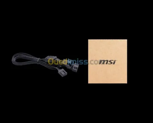 MSI MPG F120 ARGB-3 - 120mm PWM - RGB LED CASE - ANTI-VIBRATION - 1200 RPMmin - 3 PACKS - 
